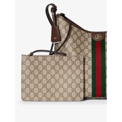 Ophidia GG fabric shoulder bag