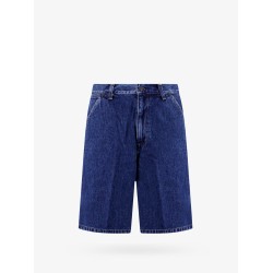 Blue denim bermuda shorts