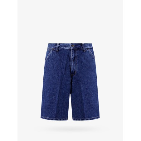 Blue denim bermuda shorts