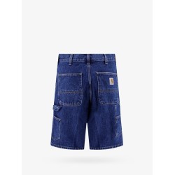Blue denim bermuda shorts