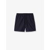 Nylon swim trunks with contrasting embroidered logo