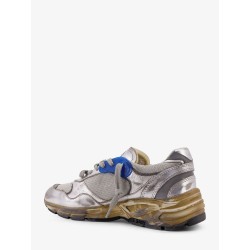 Running Dad mesh and leather sneakers with logo on the side