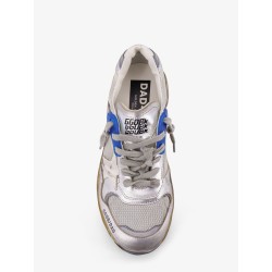Running Dad mesh and leather sneakers with logo on the side