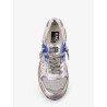 Running Dad mesh and leather sneakers with logo on the side