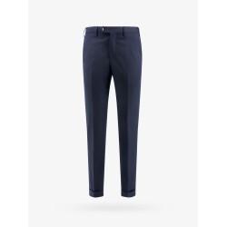 Stretch virgin wool trousers