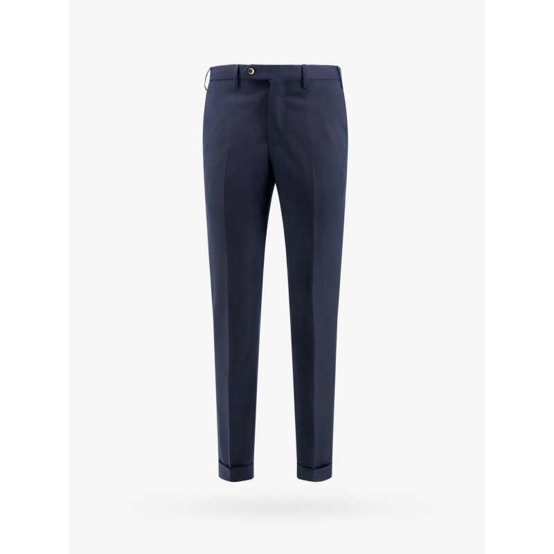 Stretch virgin wool trousers