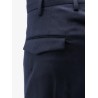 Stretch virgin wool trousers
