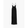 Farro long dress with rhinestones