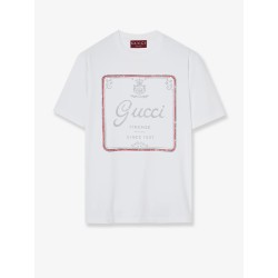 Cotton T-shirt with Gucci Firenze 1921 print