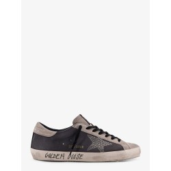 Superstar leather sneakers with side logo