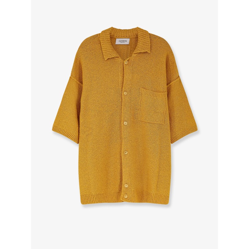 Cotton, cashmere and silk blend shirt
