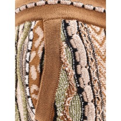 Cotton blend bermuda shorts