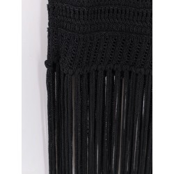 Viscose and recycled polyester dress