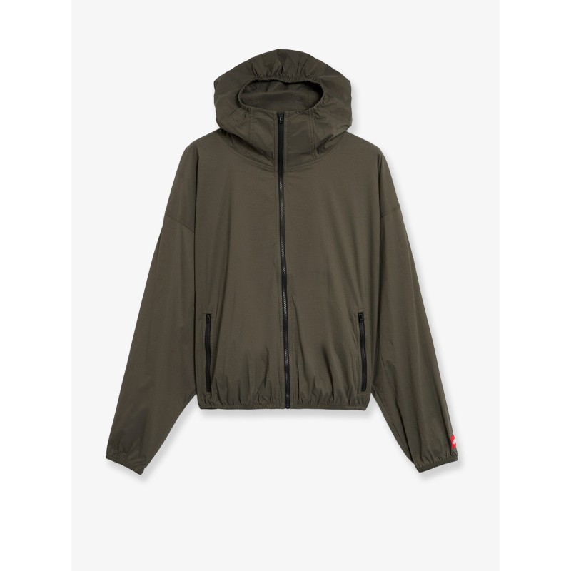 Packable nylon jacket