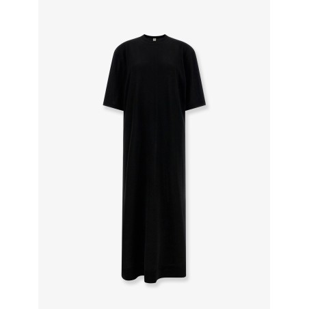 Long merino wool dress