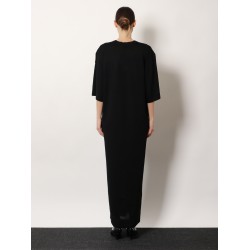 Long merino wool dress
