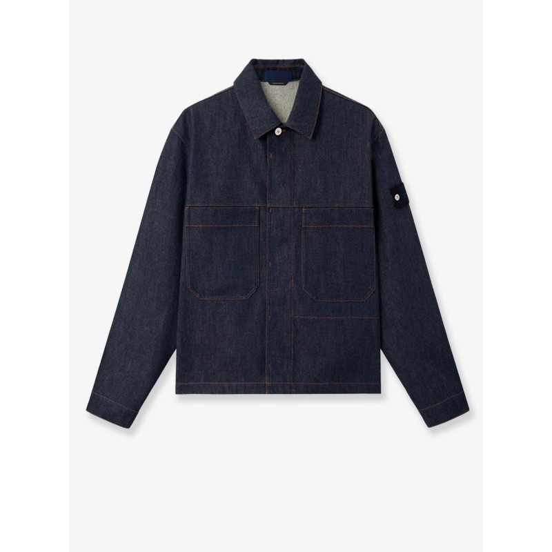 Indigo Denim-Rinsed Jacket