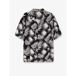 Printed viscose shirt
