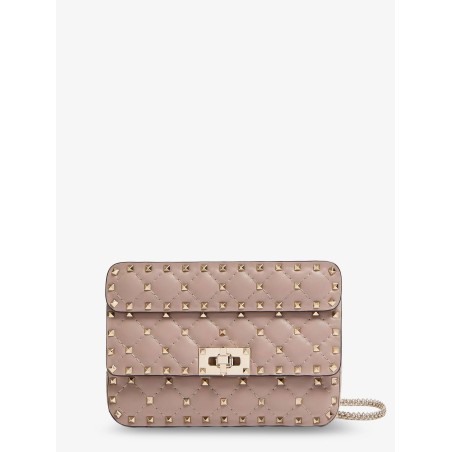 Rockstud Spike leathercrossbody bag with iconic all-over studs