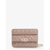Rockstud Spike leathercrossbody bag with iconic all-over studs