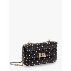Rockstud Spike leather crossbody bag with iconic all-over studs