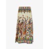 Multicolor cotton skirt