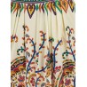 Multicolor cotton skirt