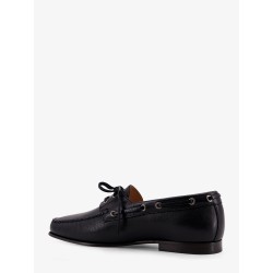 Leather loafers