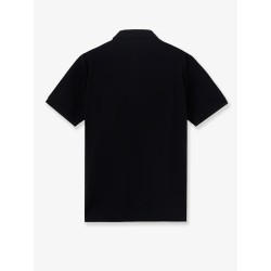 Stretch organic cotton polo shirt