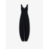 Round virgin wool jumpsuit