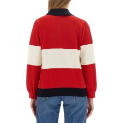 EXTRA FINE WOOL CARDIGAN WITH PRINT