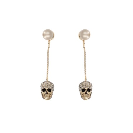 "SKULL" DANGLE EARRINGS