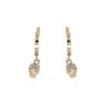 "SKULL" HOOP EARRINGS