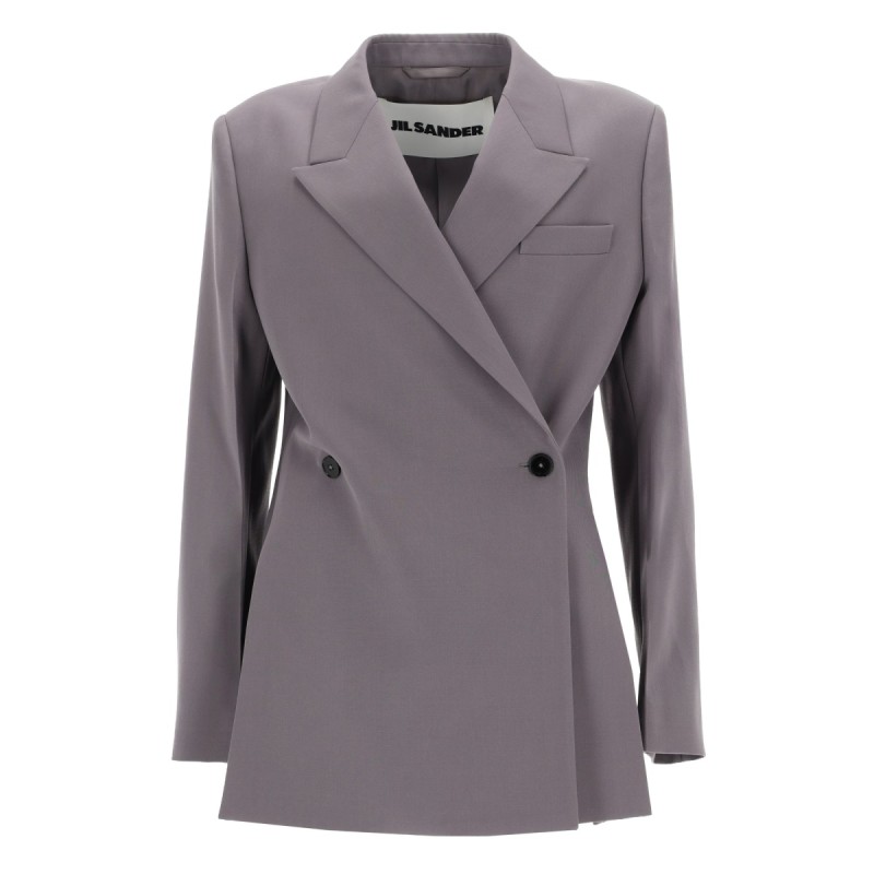 DOUBLE-BREASTED WOOL JACKET