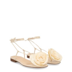 SANDAL WITH SILK FLOWER