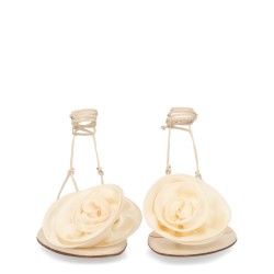 SANDAL WITH SILK FLOWER