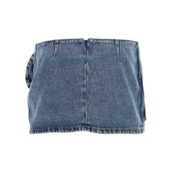 DENIM MINISKIRT