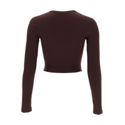 CROPPED TOP WITH LOGO