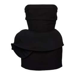 MINI DRESS WITH DRAPE