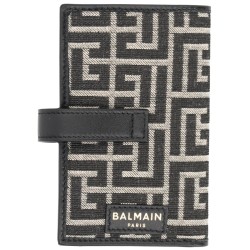 MONOGRAM CARD HOLDER WITH PADLOCK