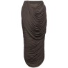 CUPRO MIDI SKIRT