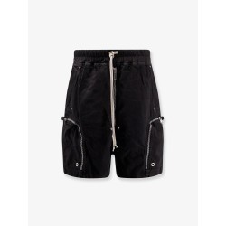 Denim cargo Bermuda shorts