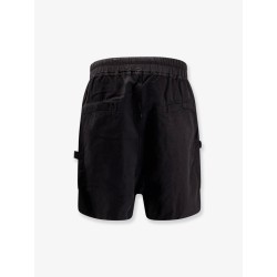Denim cargo Bermuda shorts