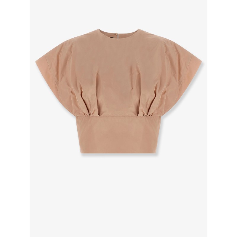 Asparago taffeta' top