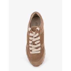 Suede sneakers