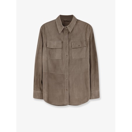 Suede shirt