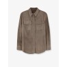 Suede shirt