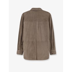 Suede shirt