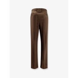 Wool trousers with pinces