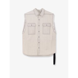 Sleeveless denim jacket